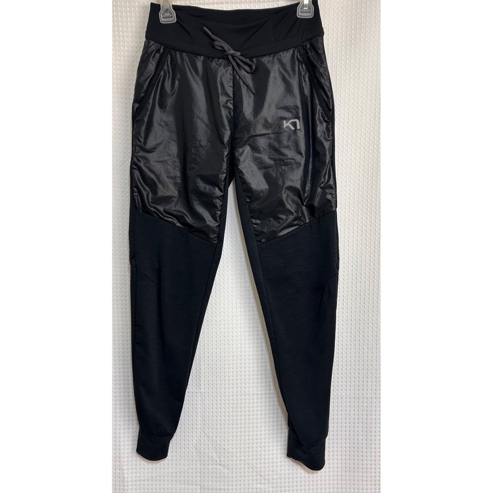 Kari Traa Women's size Small Midlayer Pants Jogger Black Ski Snow j1